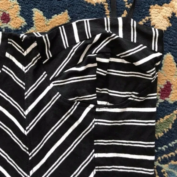REVOLVE Blue Life Striped Bustier Bodysuit Onesie - Picture 6 of 8